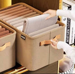 Charger l'image dans la galerie, Boîte de Rangement en Tissu Non Tissé Grise