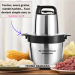 Charger l&#39;image dans la galerie, Le NOUVEAU hachoir électrique Passe partout  Hachez, mixez, gagnez du temps :  |6 LITRES
