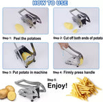 Charger l&#39;image dans la galerie, Coupe Frites en acier inoxydable
