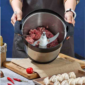 Le NOUVEAU hachoir électrique Passe partout  Hachez, mixez, gagnez du temps :  |6 LITRES