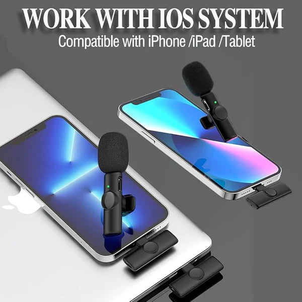 Mini Microphone Bluetooth Sans Fil