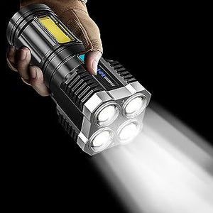 Lampe torche électrique rechargeable à haute Lumen