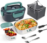 Charger l'image dans la galerie, Lunch Box Électrique Portable En Acier Inoxydable
