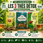 Charger l'image dans la galerie, 🍵 PACK DÉTOX VITALITÉ — FOIE + REIN + ÉQUILIBRE DU CORPS
