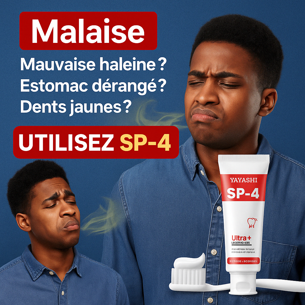 Dentifrice blanchissant probiotique Gestion de la santé bucco-dentaire(Élimine des années de taches)
