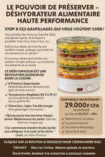 Charger l&#39;image dans la galerie, Déshydrateur Alimentaire Électrique – Préservez Vos Aliments Naturellement !
