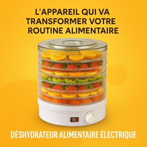 Déshydrateur Alimentaire Électrique – Préservez Vos Aliments Naturellement !