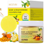 Charger l'image dans la galerie, Lingettes Nettoyantes au Curcuma &amp; Acide Kojique (50 pièces)
