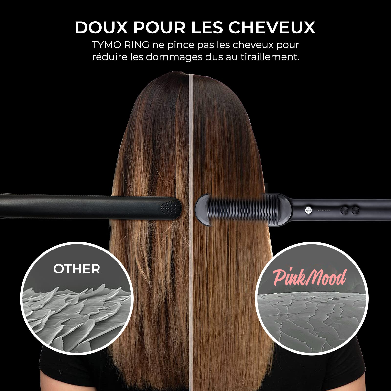 Brosse Lissante de cheveux