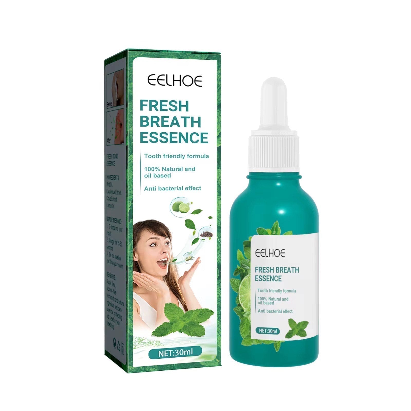 Bye Bye Mauvaise Haleine : Sérum naturel qui élimine les bactéries responsables et vous redonne confiance
