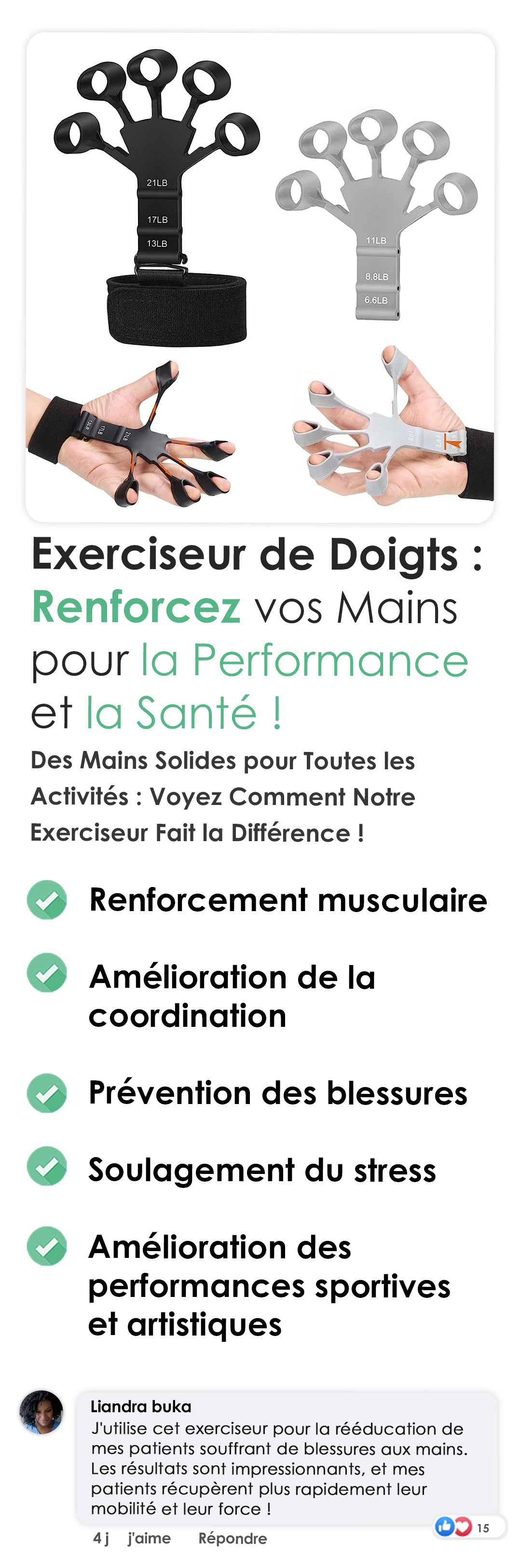 Exerciseur de doigts