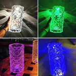 Charger l&#39;image dans la galerie, LAMPE LED TACTILE EN CRISTAL
