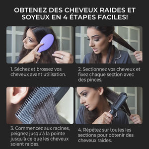 Brosse Lissante de cheveux