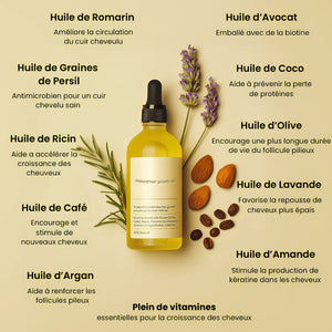 huile veganic pour cheveux