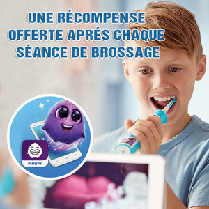 Brosse à dents électrique rechargeable pour enfants