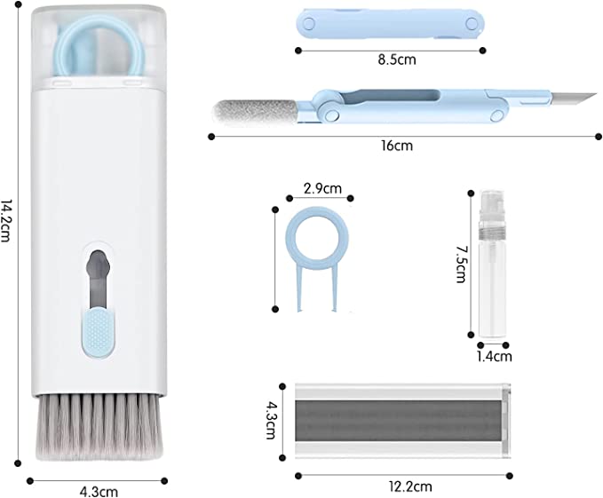 Kit de nettoyage 7 en 1 pour appareils électroniques