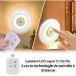 Charger l&#39;image dans la galerie, Pack 3 lampes LED avec télécommande
