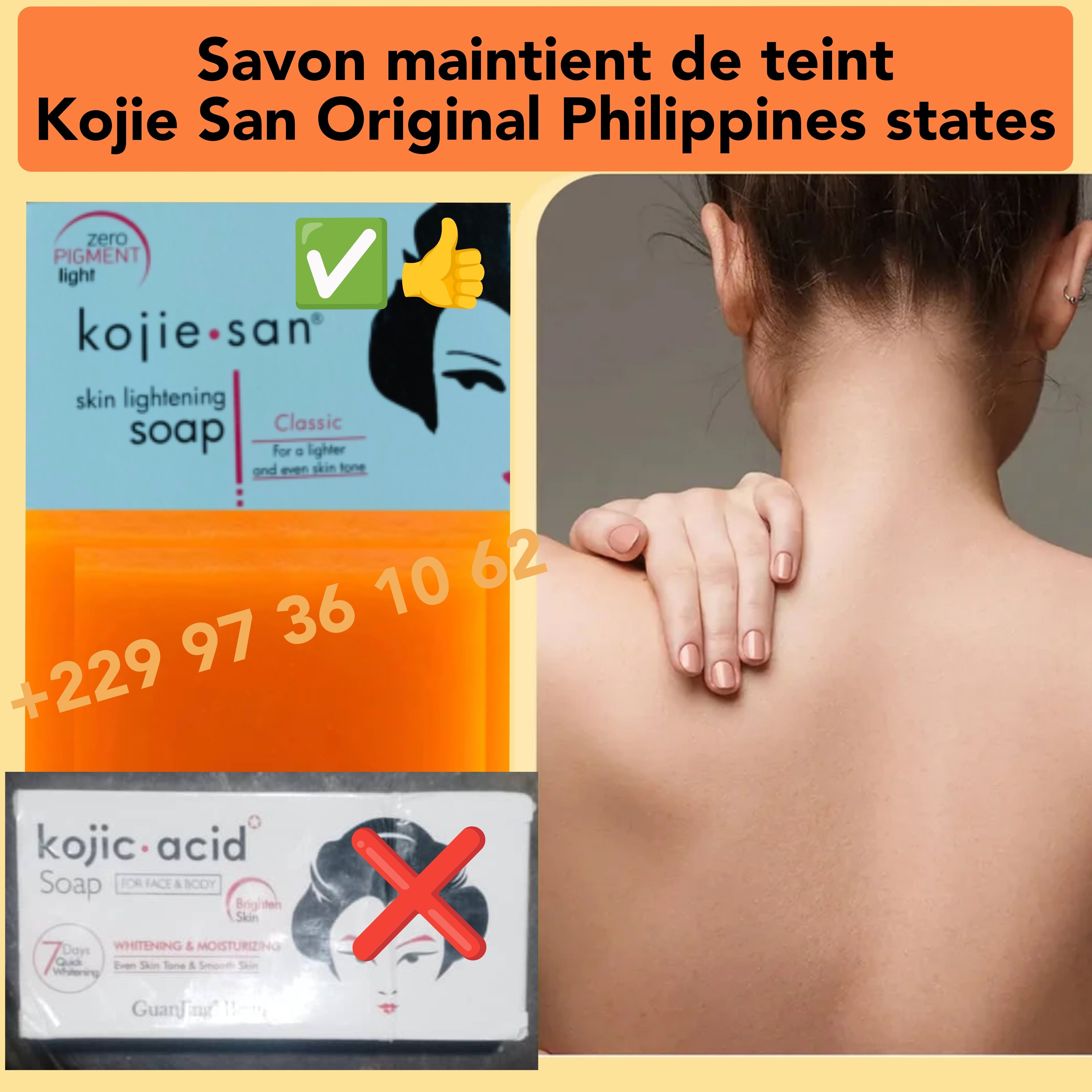 Savon KOJIE SAN Anti-dépigmentation