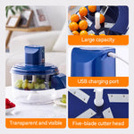 Charger l'image dans la galerie, ⏳Spécial à durée limitée⏰Éplucheur électrique transparent pour fruits et légumes🍇🧄
